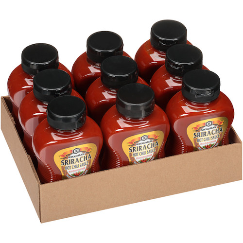 Kikkoman Sriracha Hot Chili Sauce, 10.6 Ounces, 9 Per Case
